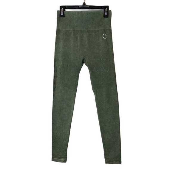 GRRRL Clothing Lucky Jade Seamless Leggings Size Weili/Victoria - Picture 2 of 11